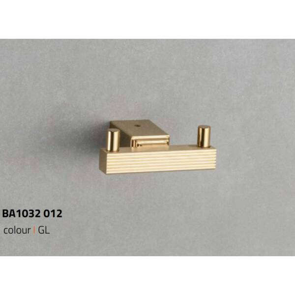 System Vector İkili Askılık Gold Renk (BA1032 012 GL) - 2
