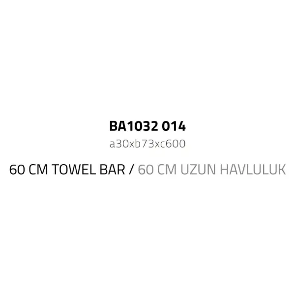 System Vector Uzun Havluluk Gold Renk (BA1032 014 GL) - 1