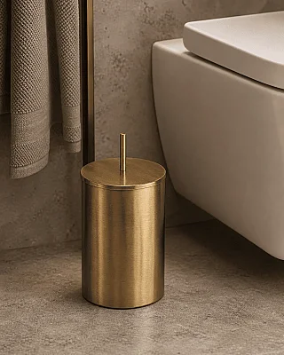 System Banyo Çöp Kovası 3 Lt Antik Renk (BA4014 031 ABM-ABM) - 1