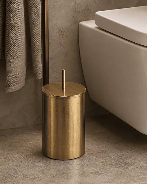 System Banyo Çöp Kovası 3 Lt Antik Renk (BA4014 031 ABM-ABM) - 1