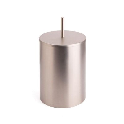 System Banyo Çöp Kovası 3 Lt Saten Renk (BA4014 031 NBM-NBM) - 1