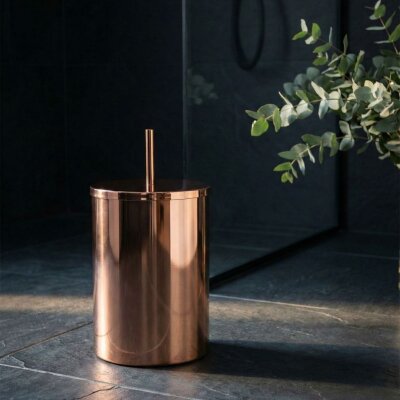 System Banyo Çöp Kovası 3 Lt Rose Renk (BA4014 031 RS-RS) - System Banyo