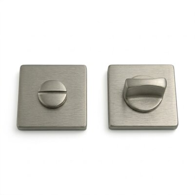 System WC Tipi Fırçalı Nikel Saten Renk Rozet (RO21W ELX2) - System