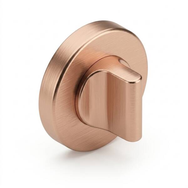 System WC Tipi Yuvarlak Rose Renk Rozet (RO12W RSB) - 1