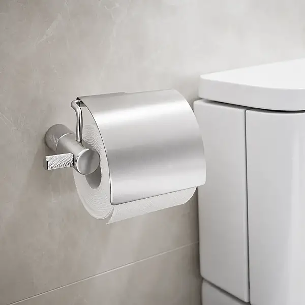 System X-Trail Kapaklı Tuvalet Kağıtlığı Krom (BA10011 001010 CR) - 1