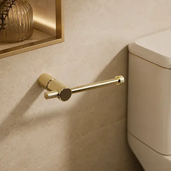 System X-Trail Tuvalet Kağıtlığı Gold Renk (BA10011 001002 GL) - 1