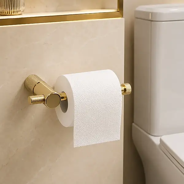 System X-Trail Tuvalet Kağıtlığı Gold Renk (BA10011 001002 GL) - 2
