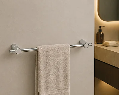 System X-Trail Uzun Havluluk Krom 45cm (BA10011 001004 CR) - 1