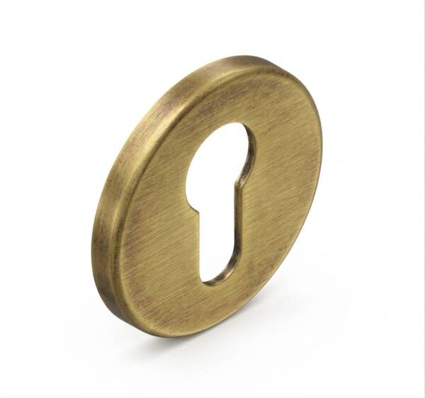 System Yale Tipi Antik Sarı Renk Rozet (RO22Y ABM) - 1