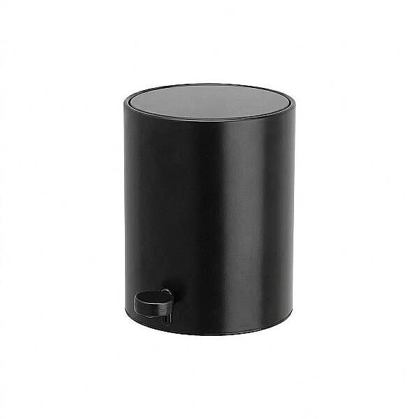 System Yuvarlak Pedallı Çöp Kovası 3 Lt Siyah (BA4054 531 AL6-AL6) - 1