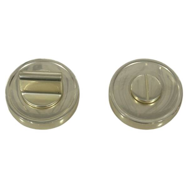 System Yuvarlak Wc Banyo Kapı Rozeti Sedef (RO14W PRL) - 2
