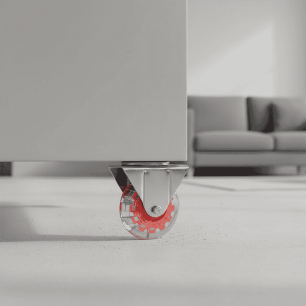 Hts Sabit Makaralı Tekerlek Kırmızı 75*25mm (120-07-03-03) - 1