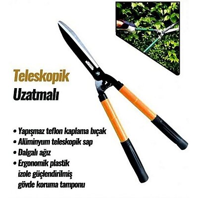 Teleskopik Çim Biçme Makası (210410-MK4552) - 3