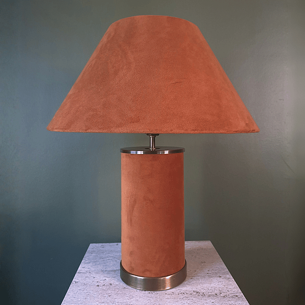  Terracotta Copper Abajur - 3