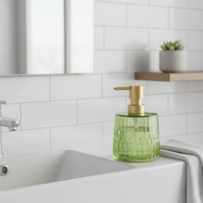 The Mia Alba Sıvı Sabunluk Yeşil 355ml (SBN0060) - The Mia