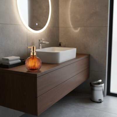 The Mia Bubble Sıvı Sabunluk Amber 350ml (SBN0070) - The Mia (1)