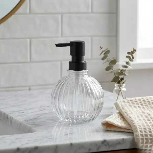 The Mia Bubble Sıvı Sabunluk Şeffaf 350ml (SBN0071) - 1