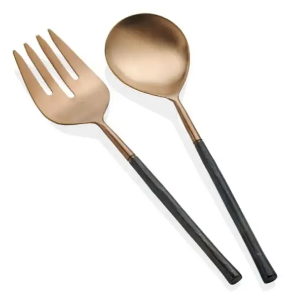 The Mia Dark Salata Servis Takımı 2 Parça (CKB0188) - 2