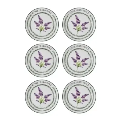 The Mia Provence Lavanta Pasta Tabağı 6lı Set 19 cm (PRC002) - 2