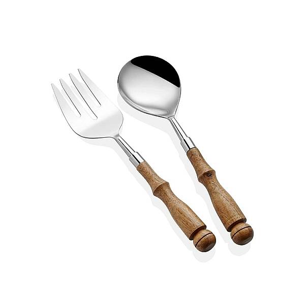 The Mia Woody Salata Servis Takımı 2 Parça (CKB0176) - 1