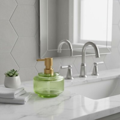 The Mia Pure Sıvı Sabunluk Yeşil 420ml (SBN0069) - 1