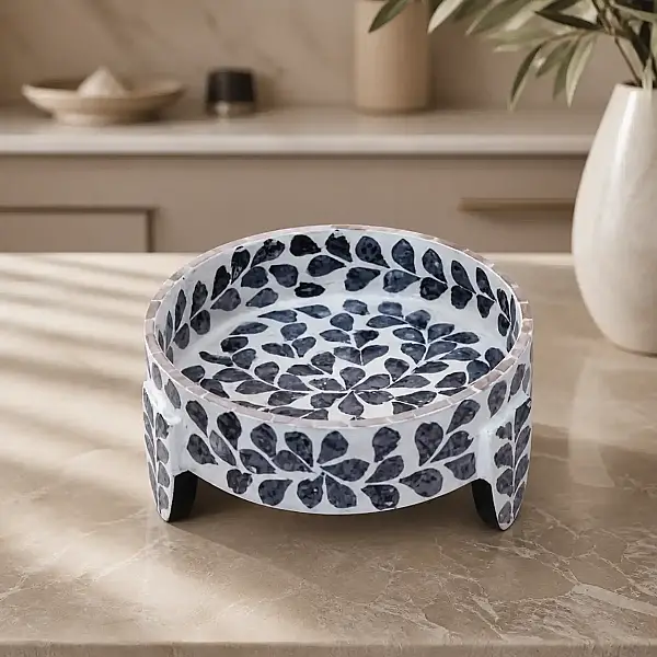 The Mia Sedef Ayaklı Dekor 20x9 cm (TLC0023) - 1
