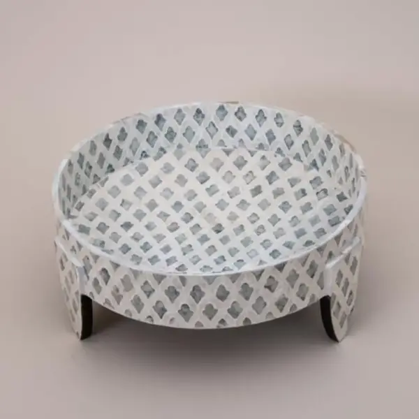 The Mia Sedef Ayaklı Dekor 30x12 cm (TLC0063) - 1