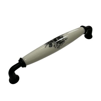 Tomurcuk Porselen Siyah Renk 160mm Kulp (T2020-85-160-246) - 1