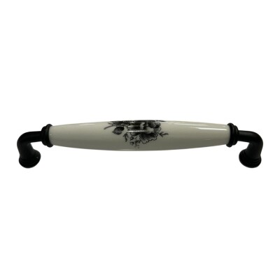 Tomurcuk Porselen Siyah Renk 160mm Kulp (T2020-85-160-246) - 2