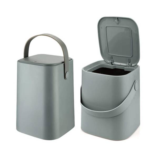 Kosova Sihirli Çöp Kovası 8 Litre Antrasit 693 (TPC-0010) - 1