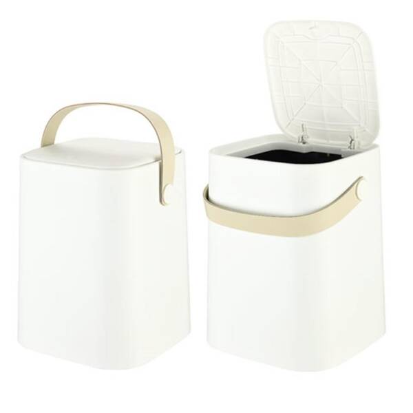 Kosova Sihirli Çöp Kovası 8 Litre Beyaz 693 (TPC-0012) - 1