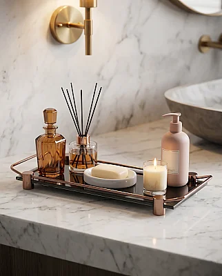 System Banyo Tray Banyo Tepsisi Rose (BA2041 037 C2-RS) - 1