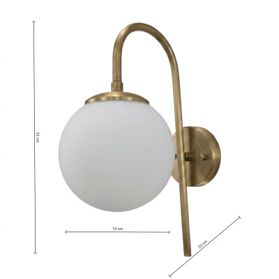 Tune Top Cam Aplik Opal Beyaz - 3