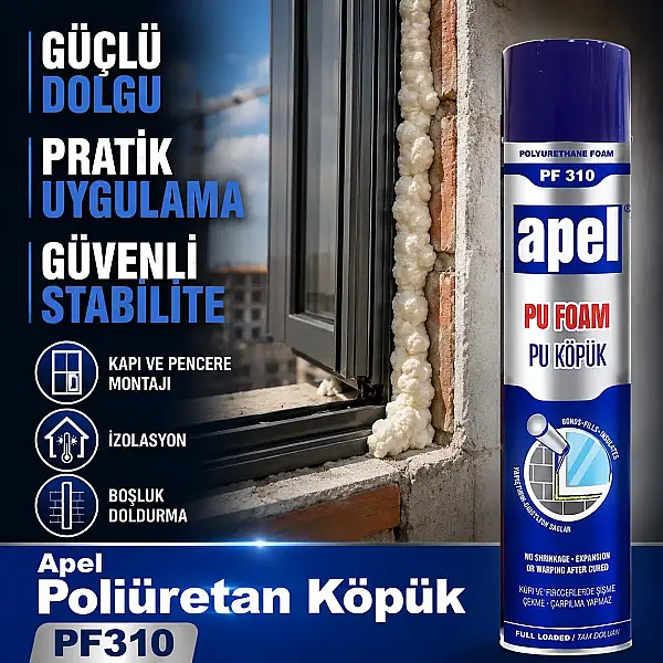 Apel Poliüretan Köpük 750ml/860gr PF310 - 2