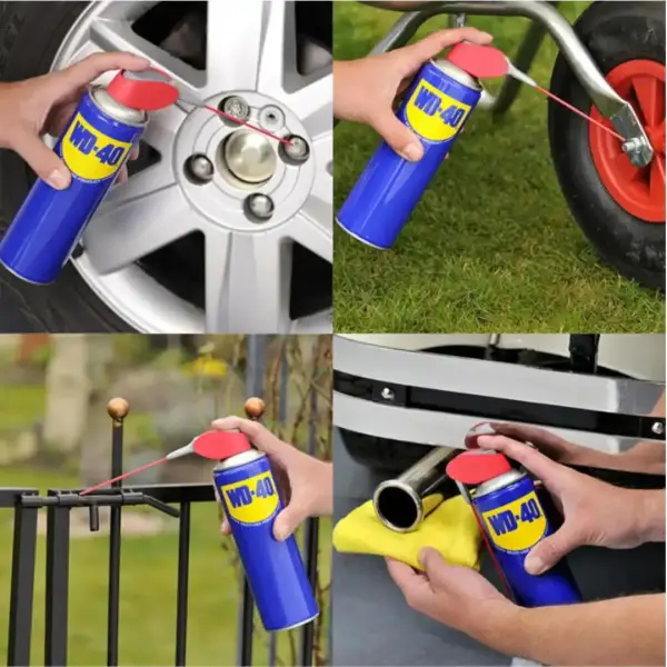 WD-40 Yağ Çözücü Pas Sökücü Makine ve Elektrikli Cihazlar için Temizleyici ve Koruyucu 400ml (TUT149) - 2