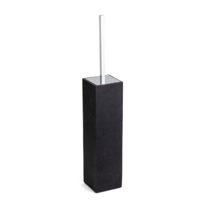 System Tuvalet Fırçası Siyah/Krom Renk (BA4037 009 R2-CR) - 1