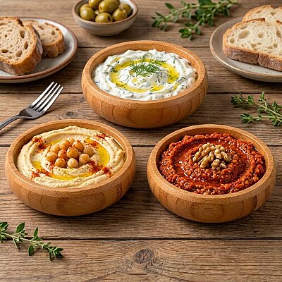 Üçlü Bambu Çerezlik Seti 9*9*3 cm (AMZ27) - SESE (1)