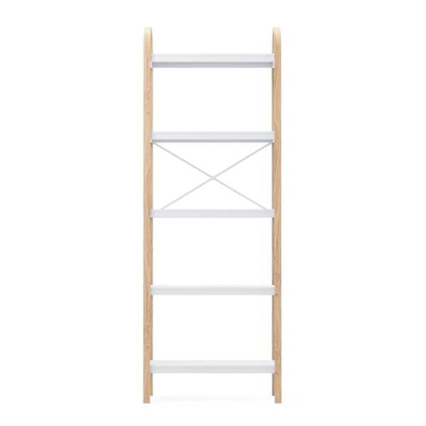 Umbra Bellwood 5 Katlı Raf Elbise Askılığı Beyaz/Doğal 170x61 cm (UM 1016840-668) - 4