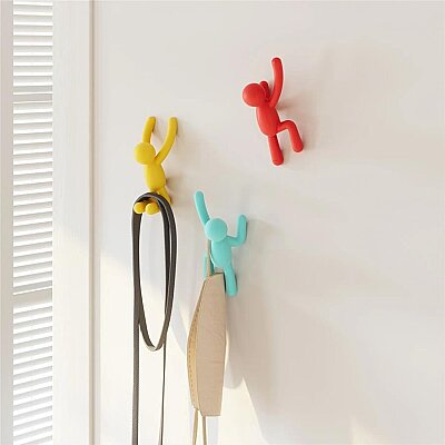 Umbra Buddy Duvar Kancası 3'lü Set Çok Renkli (UM 318165-022) - 3