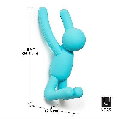 Umbra Buddy Duvar Kancası 3'lü Set Çok Renkli (UM 318165-022) - 2