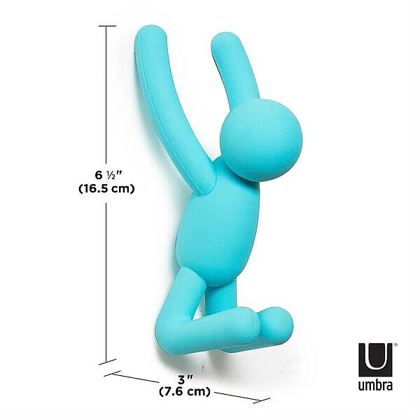 Umbra Buddy Duvar Kancası 3'lü Set Çok Renkli (UM 318165-022) - 2