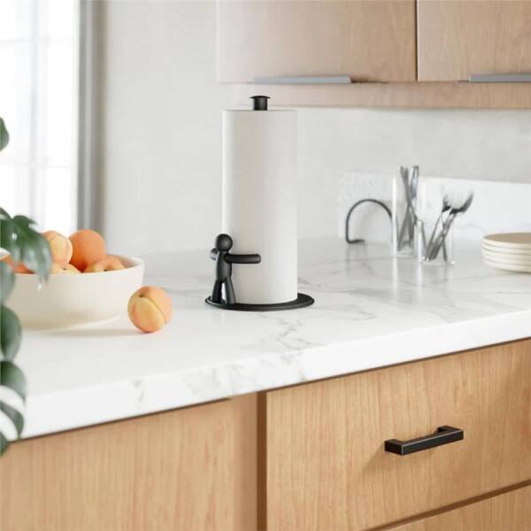 Umbra Buddy Siyah Kağıt Havluluk (UM 1019271-040) - 1