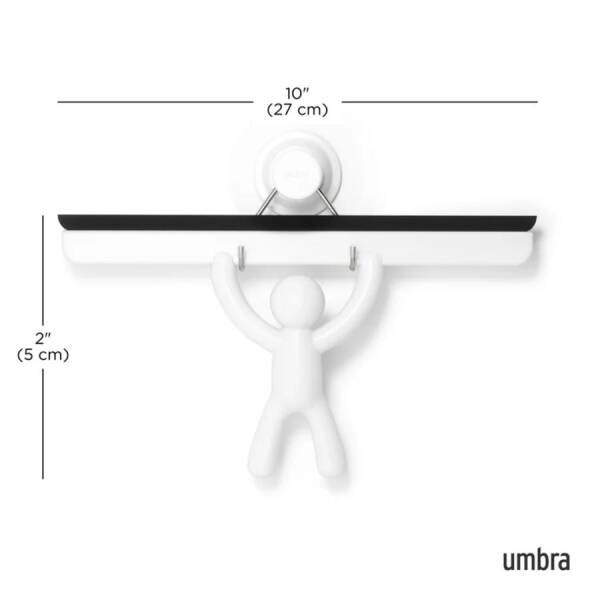 Umbra Buddy Yapışkanlı Cam Sileceği Beyaz (UM 1021303-660) - 4