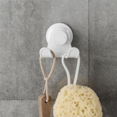 Umbra Flex Yapışkanlı Çift Kanca Beyaz Renk (UM 1021302-660) - Umbra