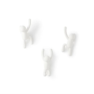 Umbra Umbra Buddy Duvar Kancaları Beyaz (UM 318165-660) - 4