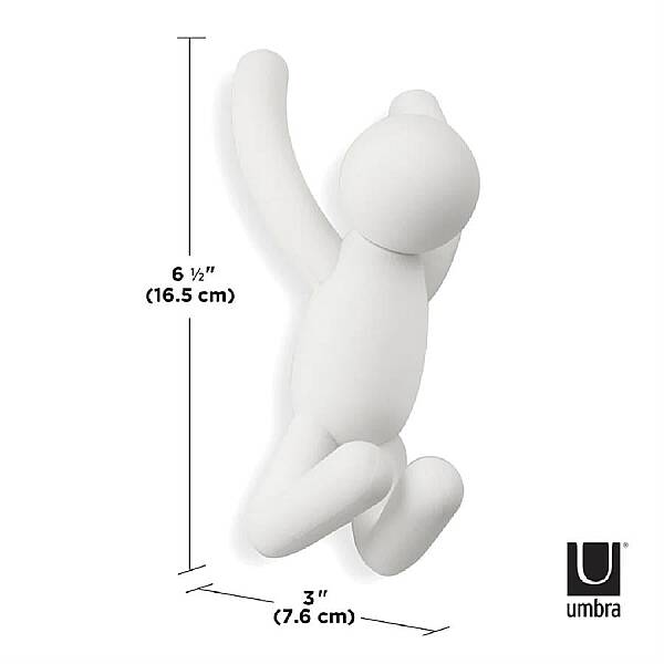 Umbra Umbra Buddy Duvar Kancaları Beyaz (UM 318165-660) - 2