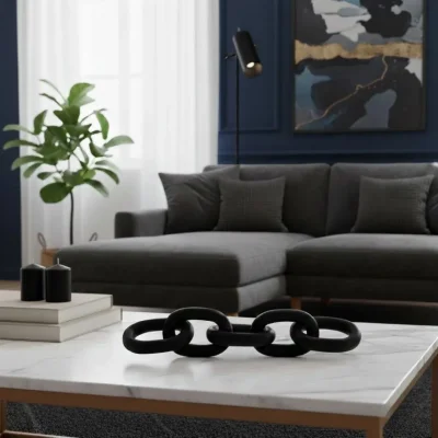 Vitale 4lü Büyük Zincir Siyah (AK.NRH0151) - 1