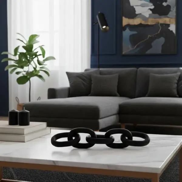 Vitale 4lü Büyük Zincir Siyah (AK.NRH0151) - 1