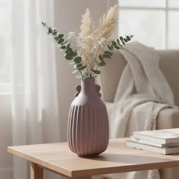 Vitale Antik Kahve Vazo Orta 17*17*33 cm (AK.JL0055) - 1