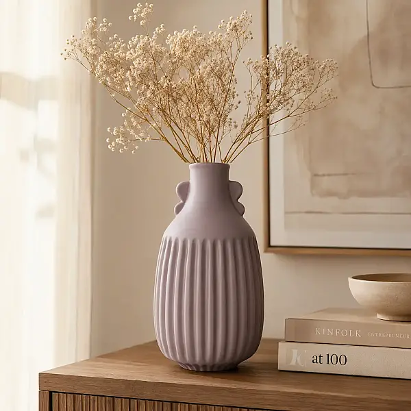 Vitale Antik Kahve Vazo Orta 17*17*33 cm (AK.JL0055) - 2